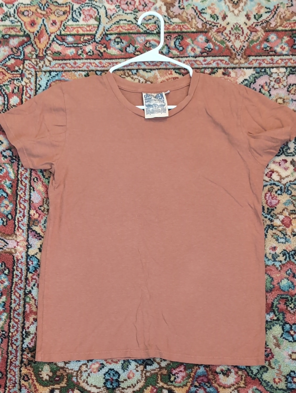 Jungmaven Crewneck Tee - Dusty Rose